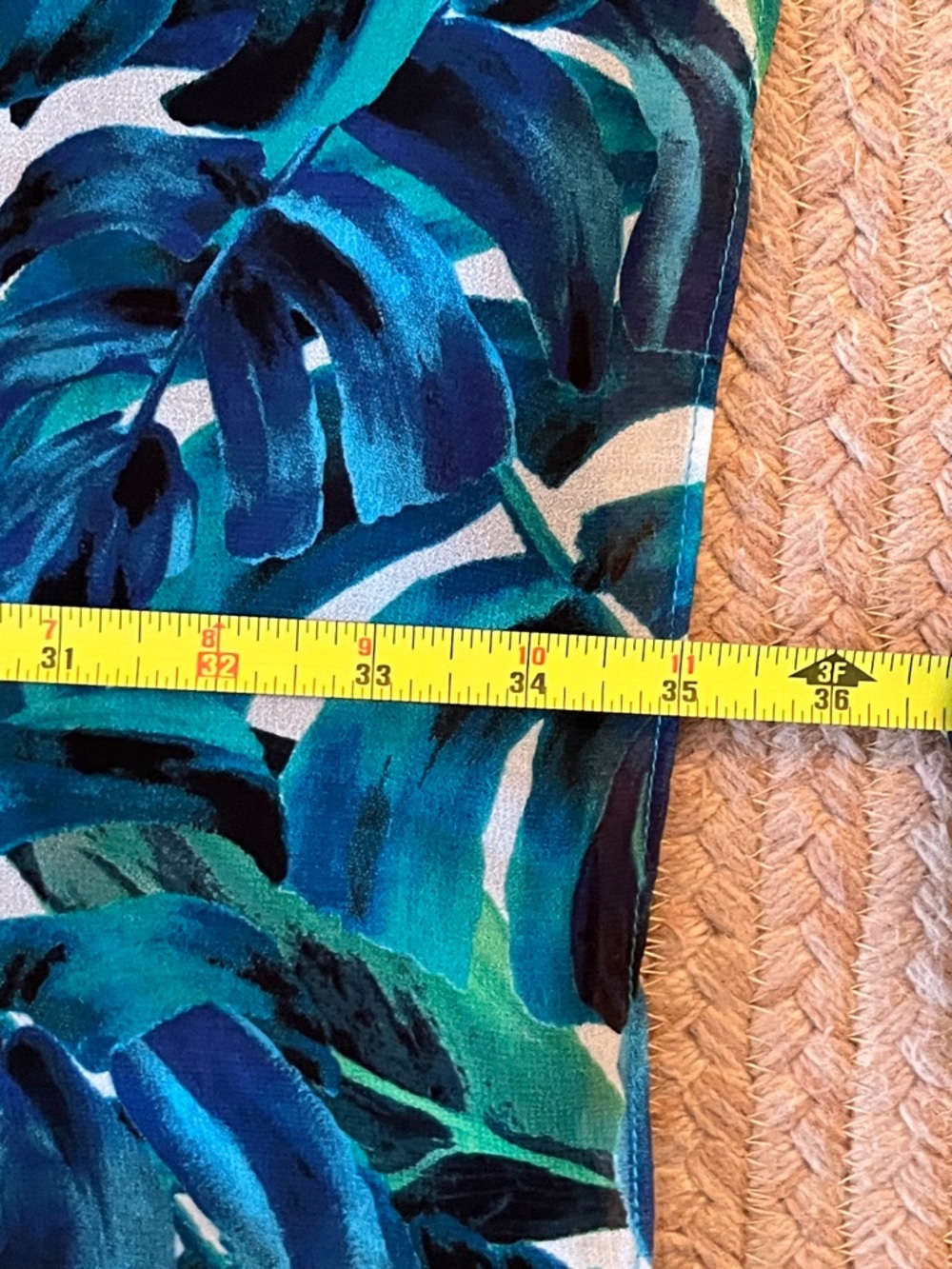Chloe Oliver from Anthropologie Tropical Palm Leaf Shift Dress - Picture 15 of 15
